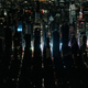 A large section of Manhattan’s Upper West Side and Midtown neighborhoods are seen in darkness from above during a major power outage on July 13, 2019 in New York City.